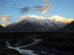 38 Sunrise On The Mountains Southwest Of Sughet Jangal K2 North Face China Base Camp